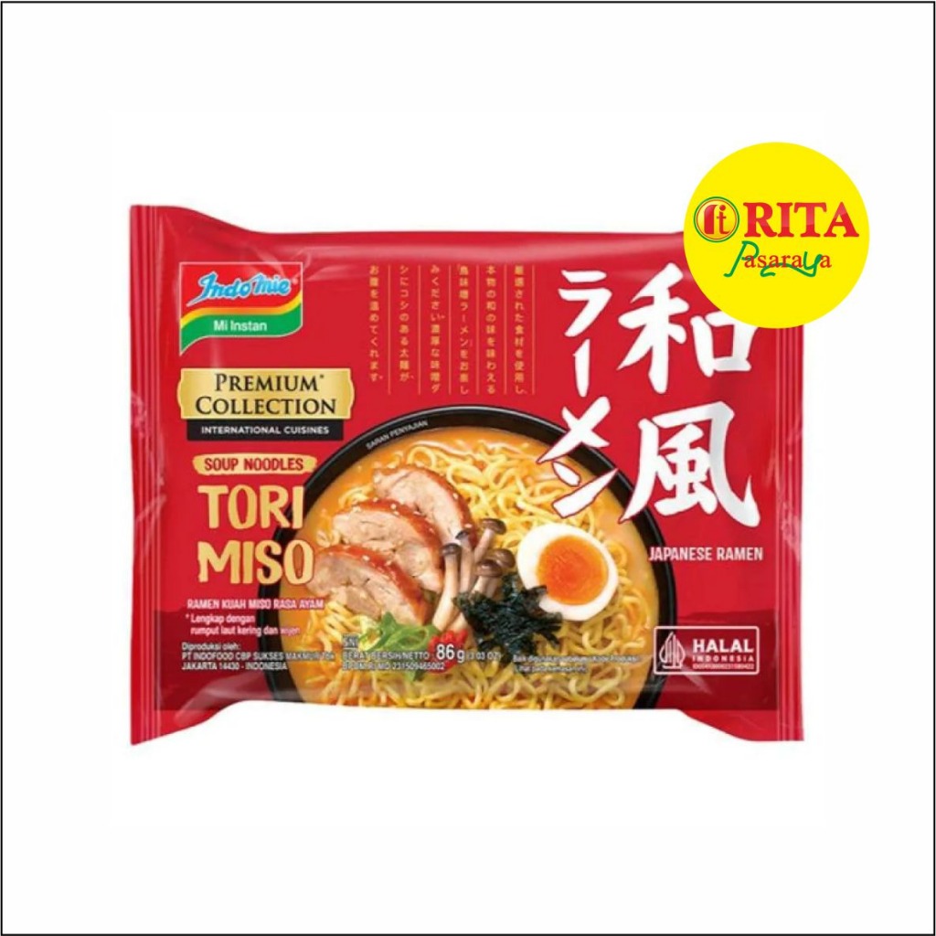 

INDOMIE PREMIUM TORI MISO RAMEN 82GR