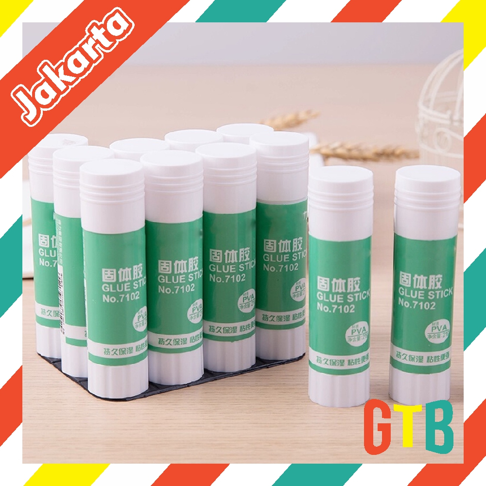 

❤GTB❤ Lem Glue Stick Putih / Lem Kertas Batangan 9gr S109