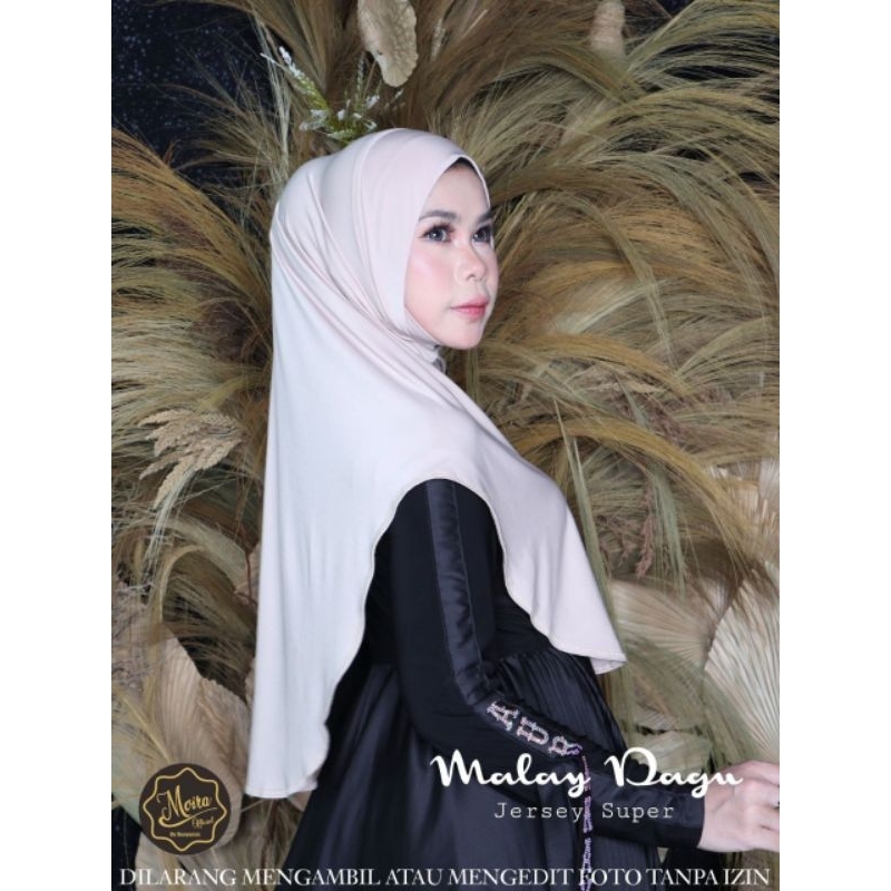 jilbab instan malay dagu