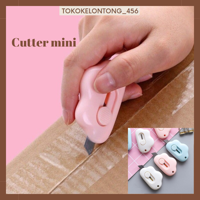 

Cutter kecil mini portable/Alat pembuka paket unboxing