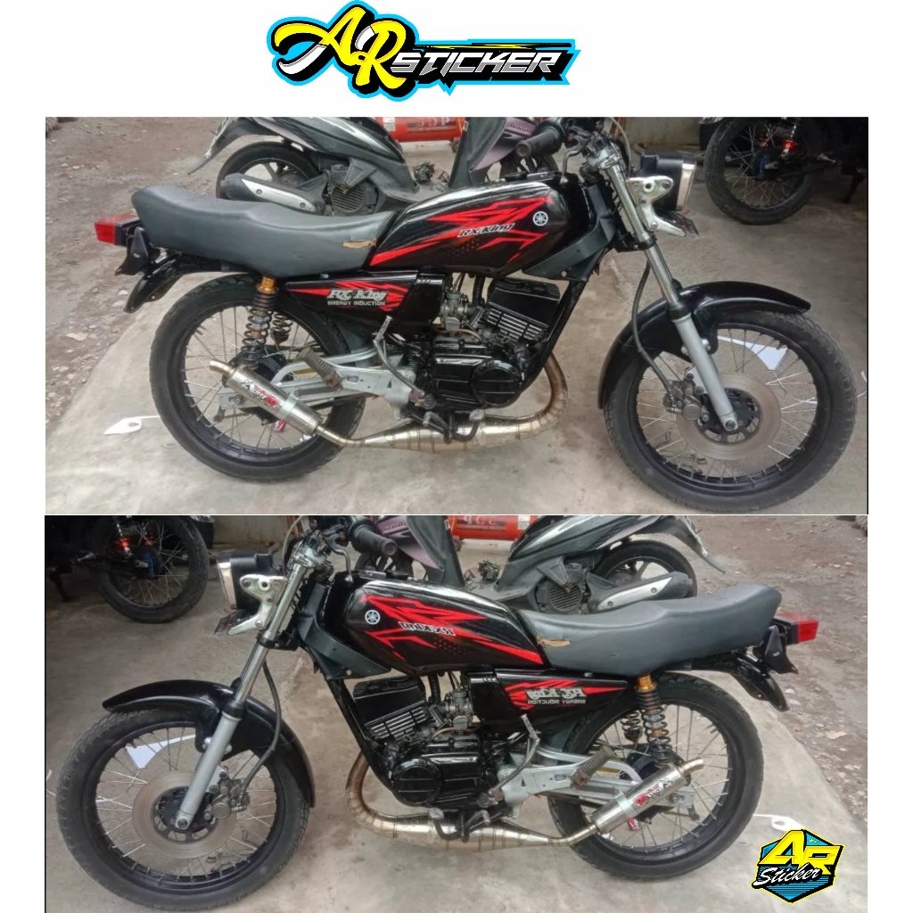 Striping List Variasi Rx King - Striping List Motor Rx King - Stiker Rx King kode B
