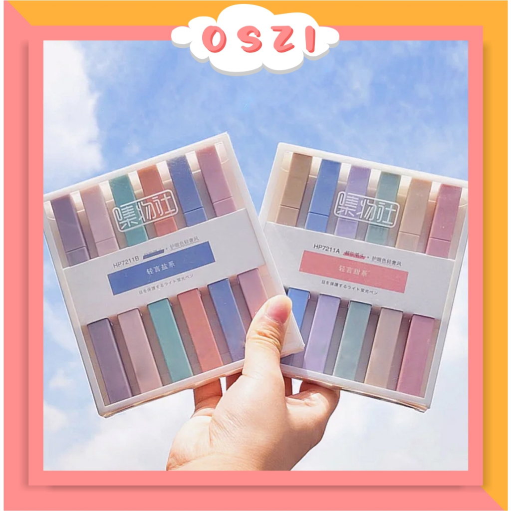 

❄ OSZI ❄ Stabilo Warna Pastel Highlighter Color 6 Pcs Stabilo isi 6 Warna Pastel Stabilo Highlighter S104