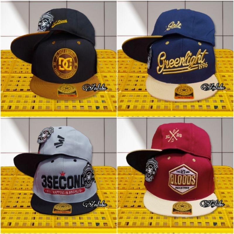 Topi Snapback Distro Bordir Surfing