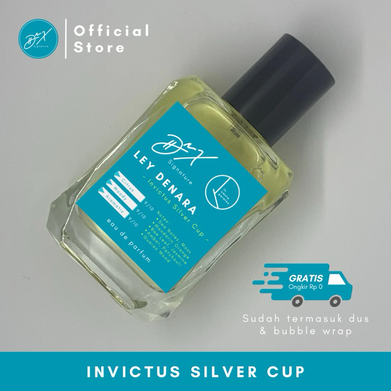 Parfum Invictus Silver Cup by Ley Denara | Parfum Pria Tahan Lama Kualitas Platinum