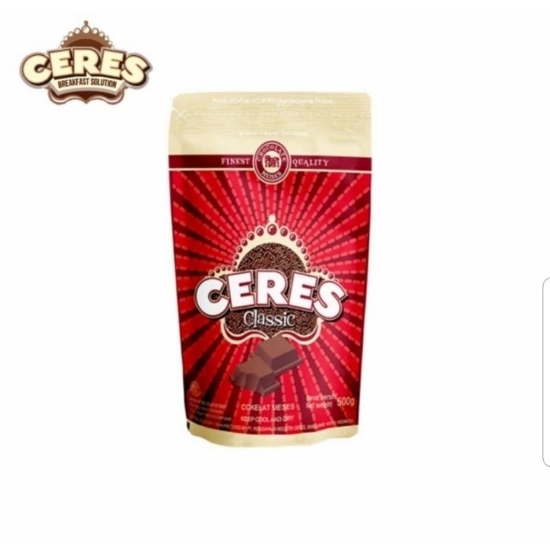 

CERES MEISES COKLAT CLASSIC KEMASAN ZIPLOCK 500GRAM