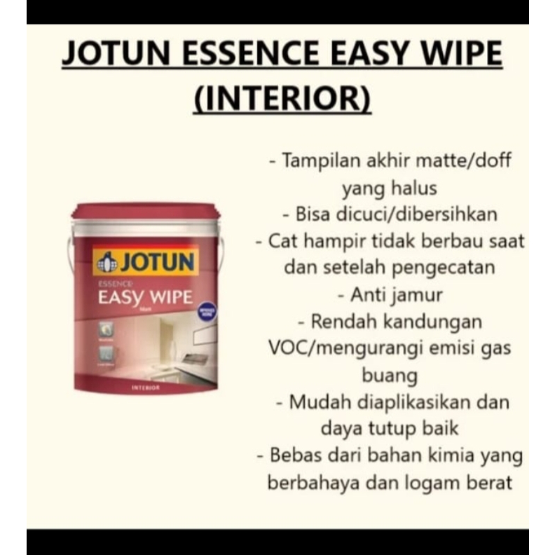 Jotun easy wipe 18 liter costum