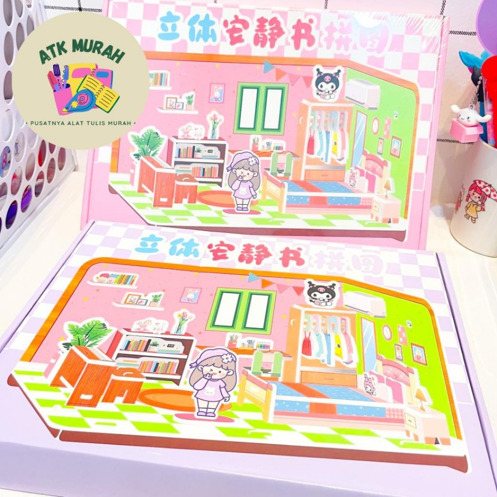 

DIY MINIATUR RUMAH MOMO PT-5770 MAINAN ANAK KREATIFITAS LUCU IMUT KADO UNIK