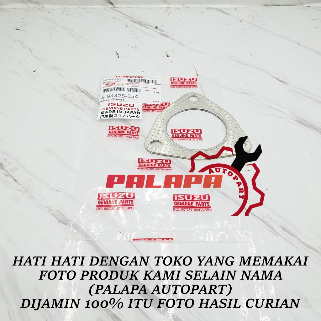 paking kenalpot sambungan Kenalpot ISUZU NKR71 SEGITA