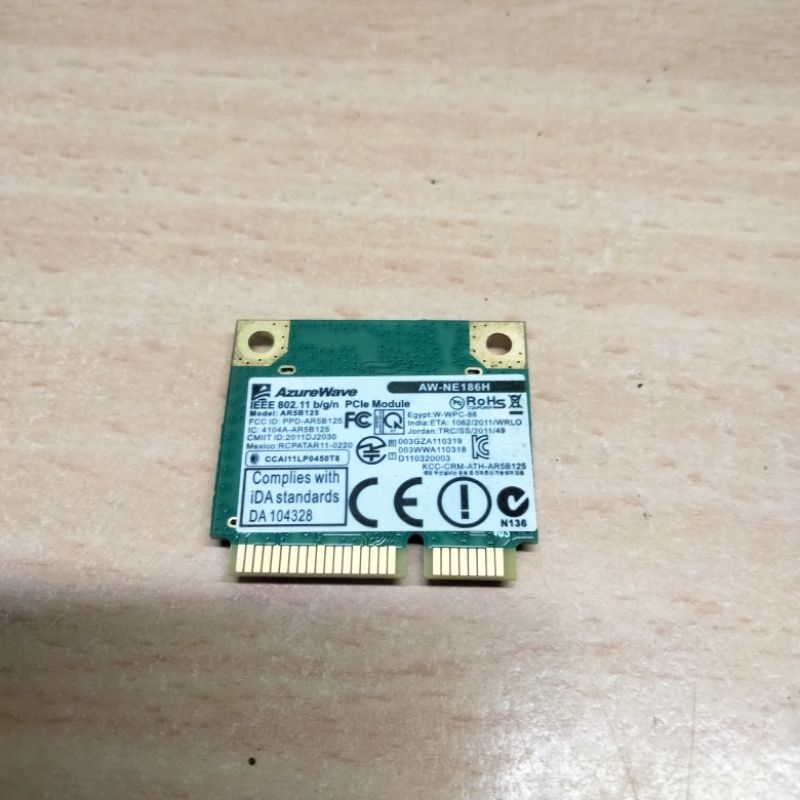 Original wirelles WiFi card wificard Laptop Asus X45U