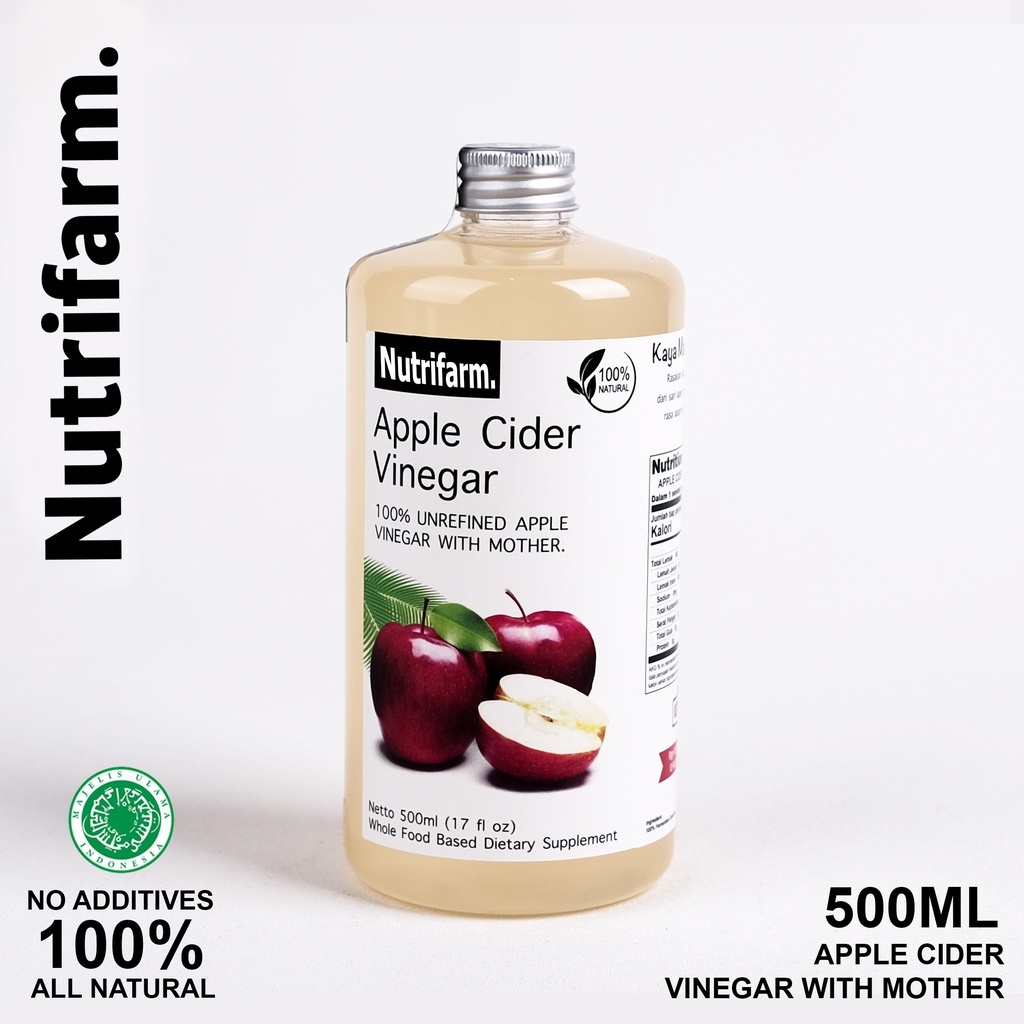 ⚡COD⚡ CUKA APEL UNTUK DIET WAJAH ORIGINAL TAHESTA ORGANIK HALAL BRAGG VINEGAR HEINZ ALAMI / APPLE CI