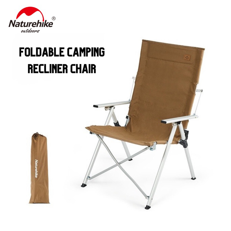KURSI LIPAT NATUREHIKE CNH22JU059 TIPE 47 PORTABLE CHAIR FOLDING KURSI LIPAT OUTDOOR HIKING CAMPING 