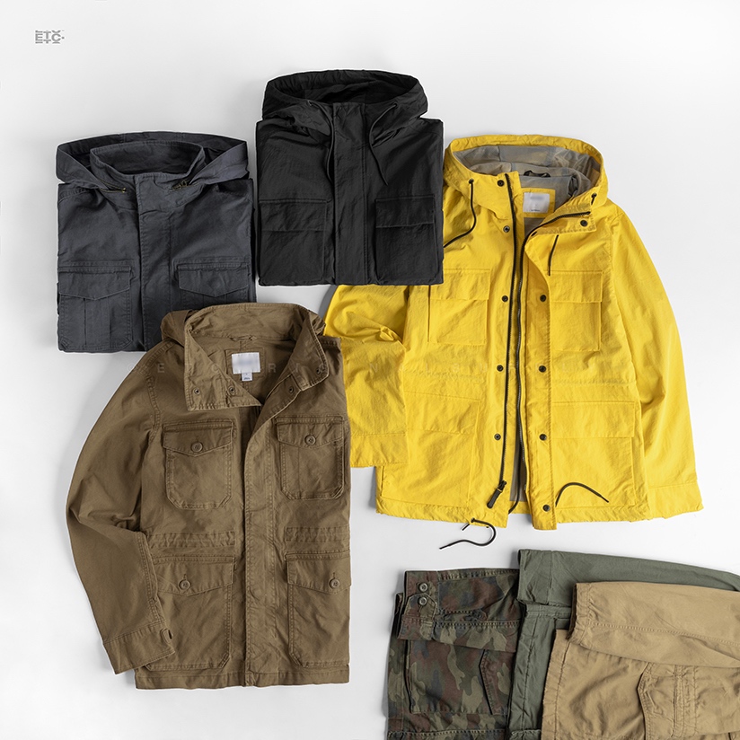 Outer Jacket Men's Fatigue Utility Jacket
