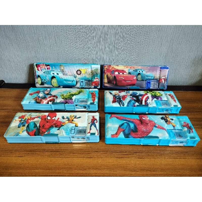 

Kotak Pensil / Pensil Case / Tempat Pensil Magnet Karakter 1 (per 1 pcs)