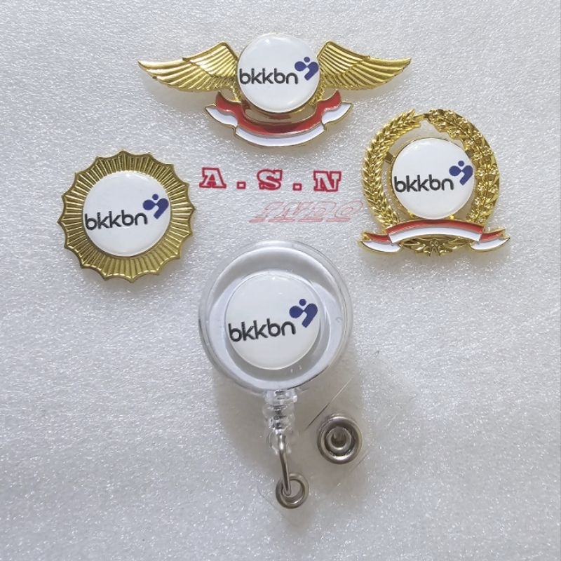 Pin Logo Bkkbn Yoyo Id Card Bkkbn Lencana Bkkbn