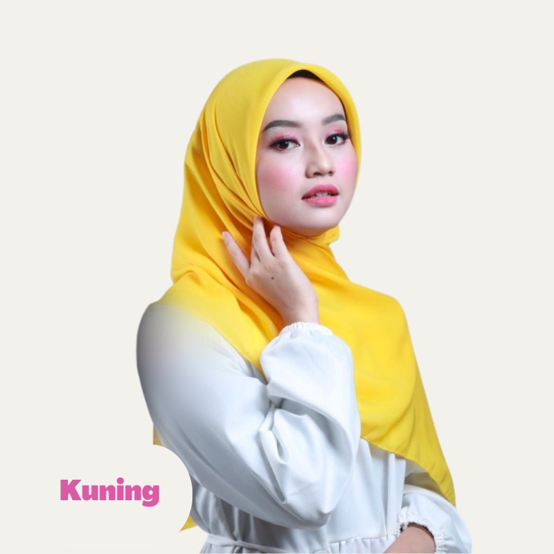 Bella Square Kuning Hijab Segiempat Kuning Golkar Bella Square Kuning Golkar