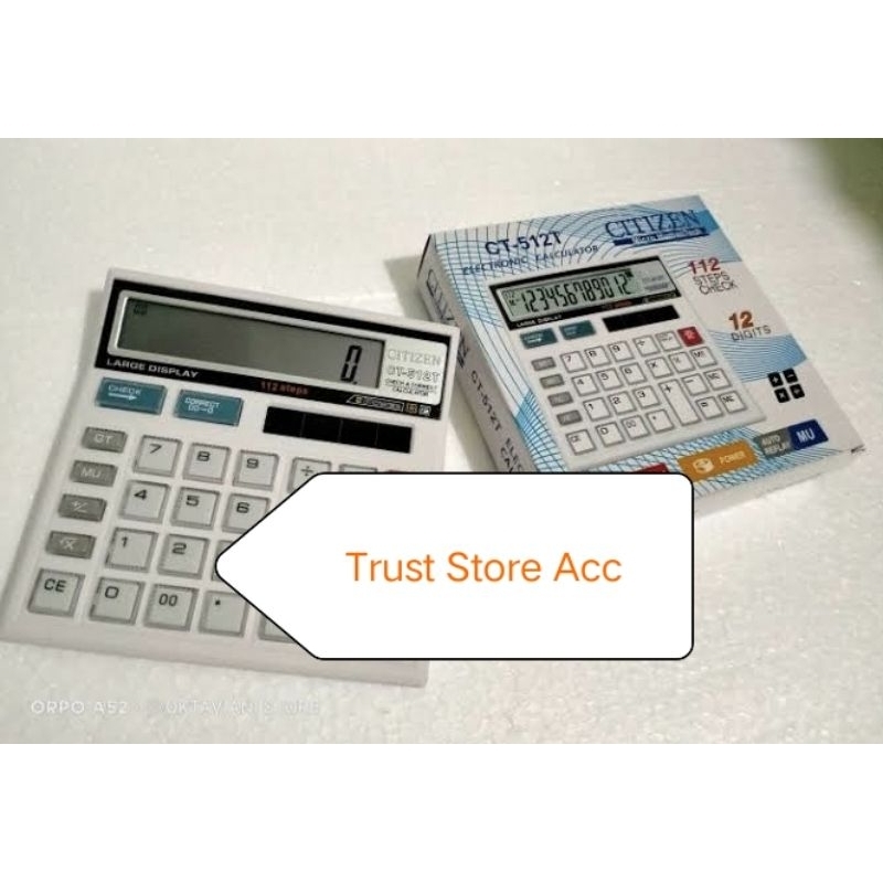 

Kalkulator 12 Digit Citizen CT 512 T
