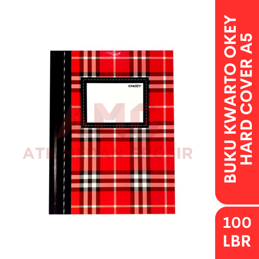 

BUKU QUARTO OKEY ISI 100LEMBAR 16x21 cm