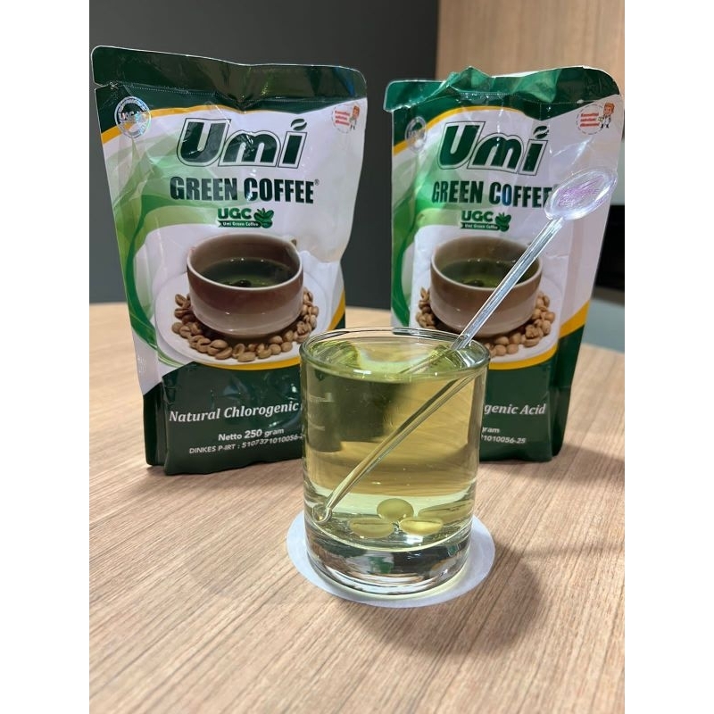 

UMI GREEN COFFEE (UGC) 2 PCS Kopi Hijau Herbal Alami 100%Original