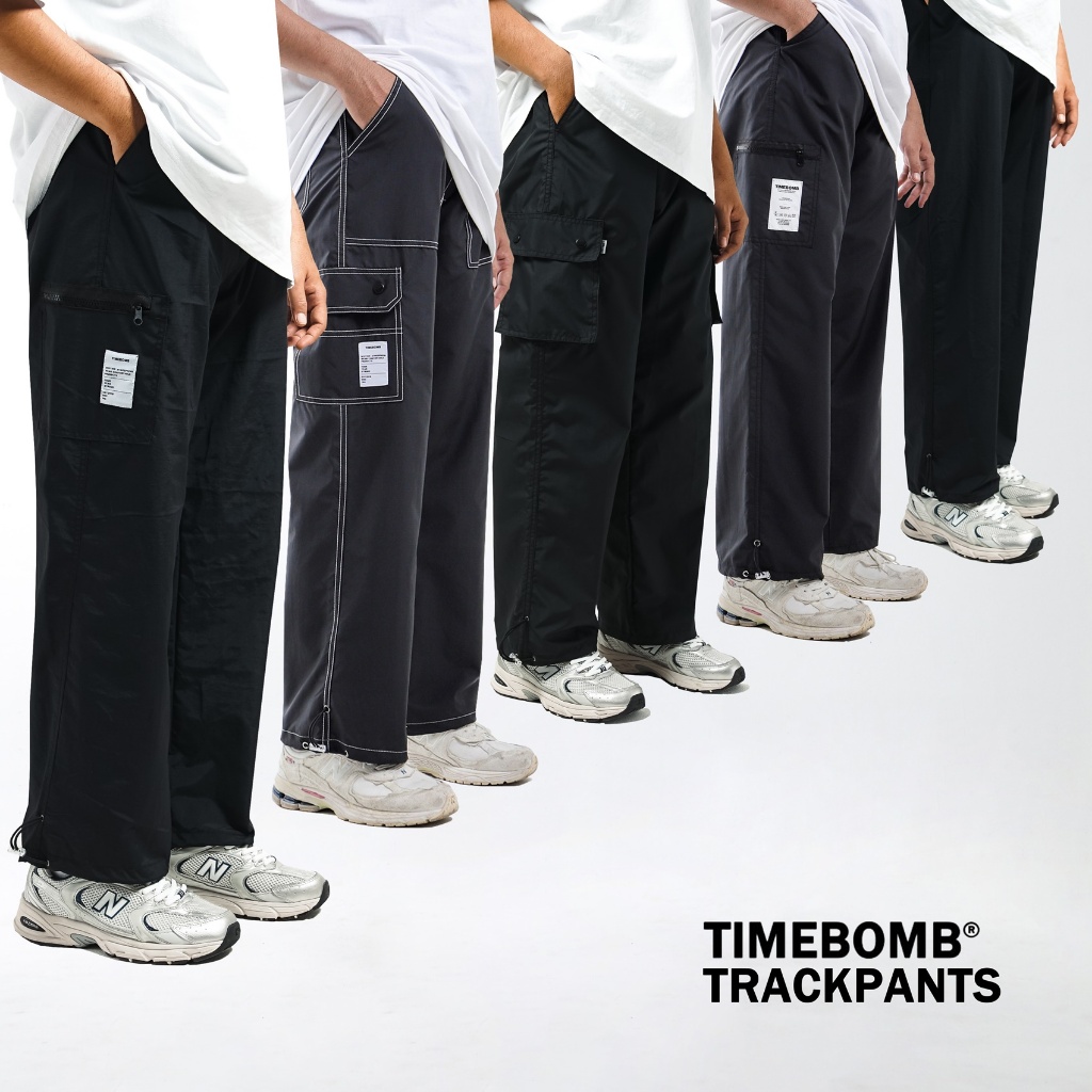 TIMEBOMB | CELANA TRACKPANTS PARASUT | TRACK PANTS CARGO