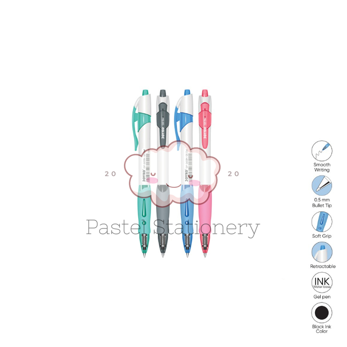 

Pulpen Gel Pen Joyko GP-265 0.5mm - Bolpen Pena GP-265BN Q5 Gel Hitam 0,5 mm