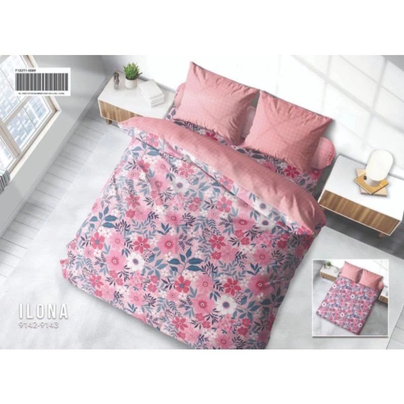 Bedcover BC My Love 180 King Flat Fitted Bantal 2 Ilona Valerio Clarinda Dyra Maira Enzo Tisha Vania