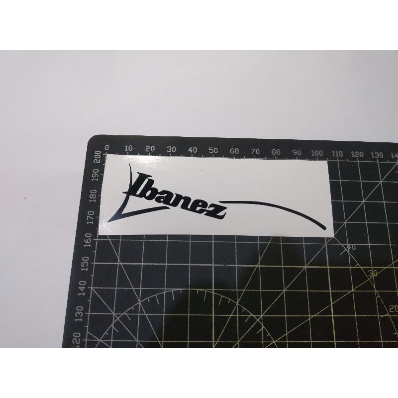 

cutting stiker ibanez