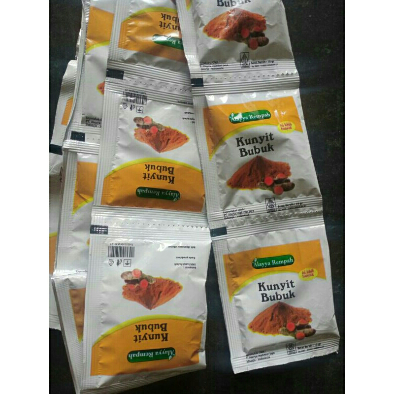 

Kunyit Bubuk 1 renceng isi 10pcs