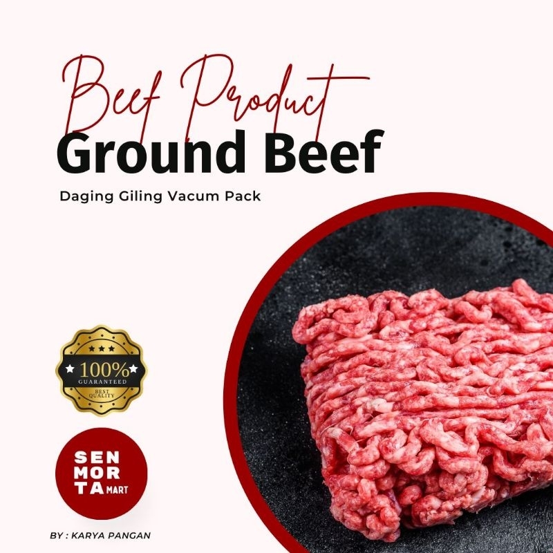 

Ground Beef / Daging giling 500 gram