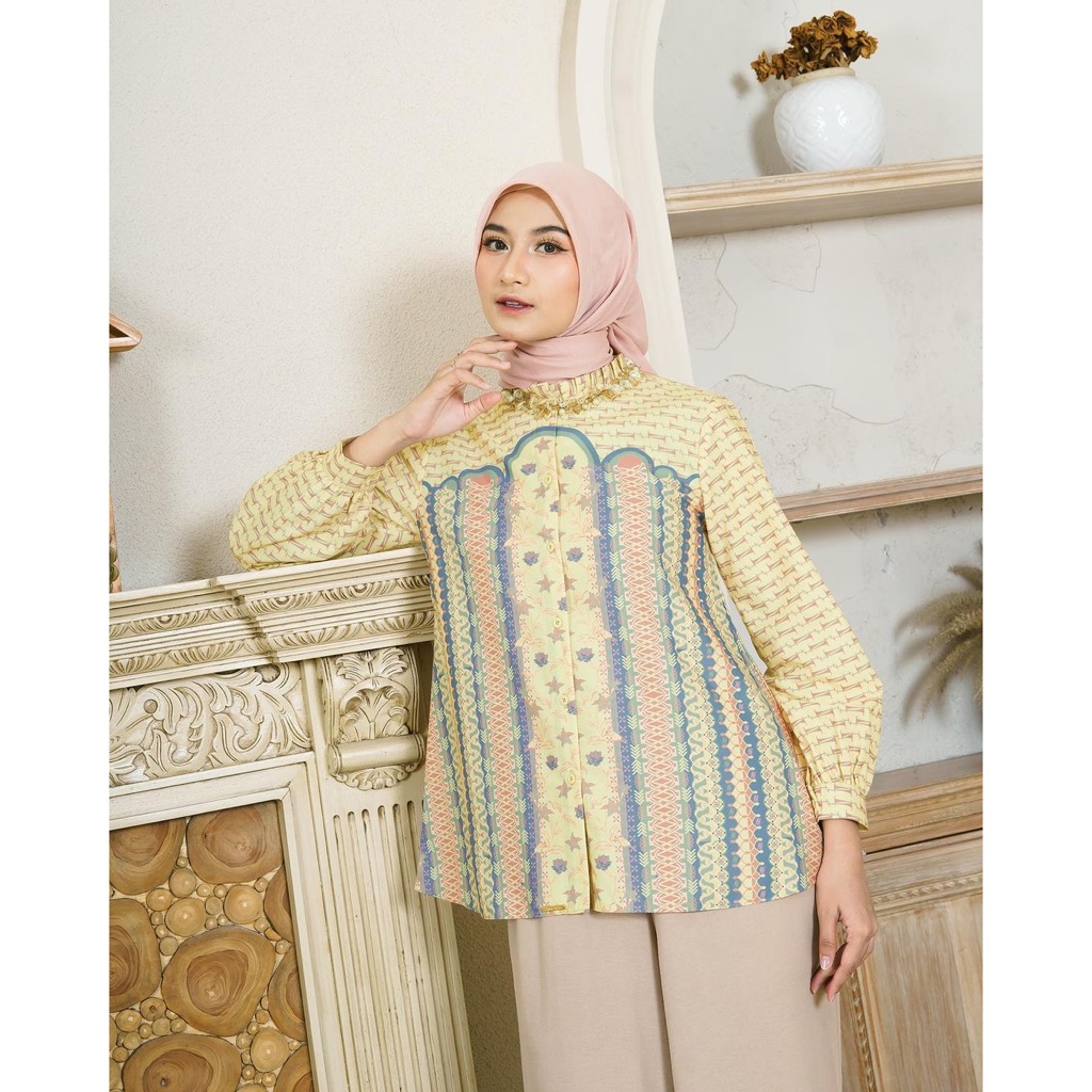 Zysku Xena Gendhis Shirt | Pakaian Muslim Wanita > Atasan > Kemeja, Blus