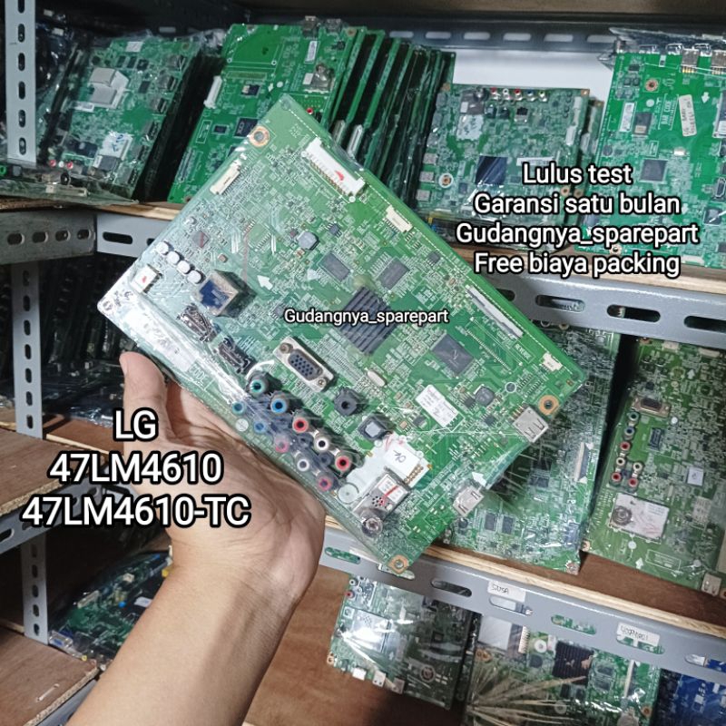 MB MAINBOARD LG 47LM4610 MOBO 47LM4610-TC MODUL MESIN TV MOTHERBOARD