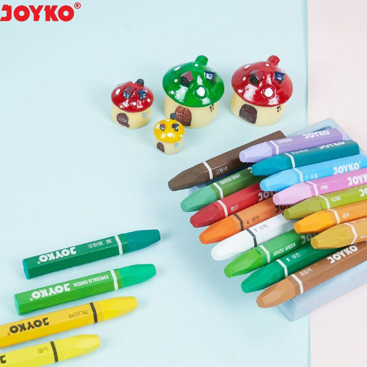 

Murah Crayon Joyko/Oil pastel Joyko 72 warna ( 1 set ) Terbaru