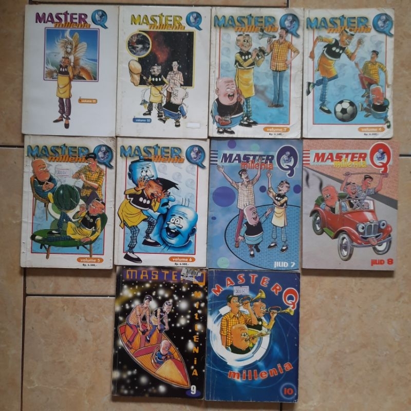 Komik Master Q Millenia Fullset 1-10