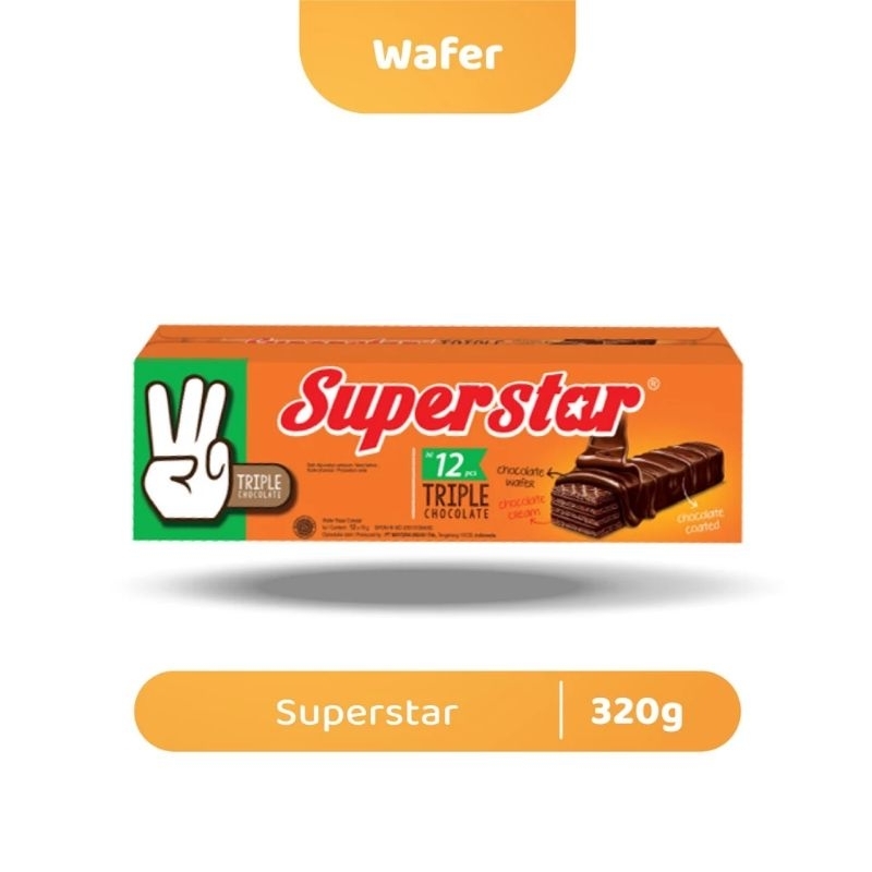 

Wafer Coklat Superstar