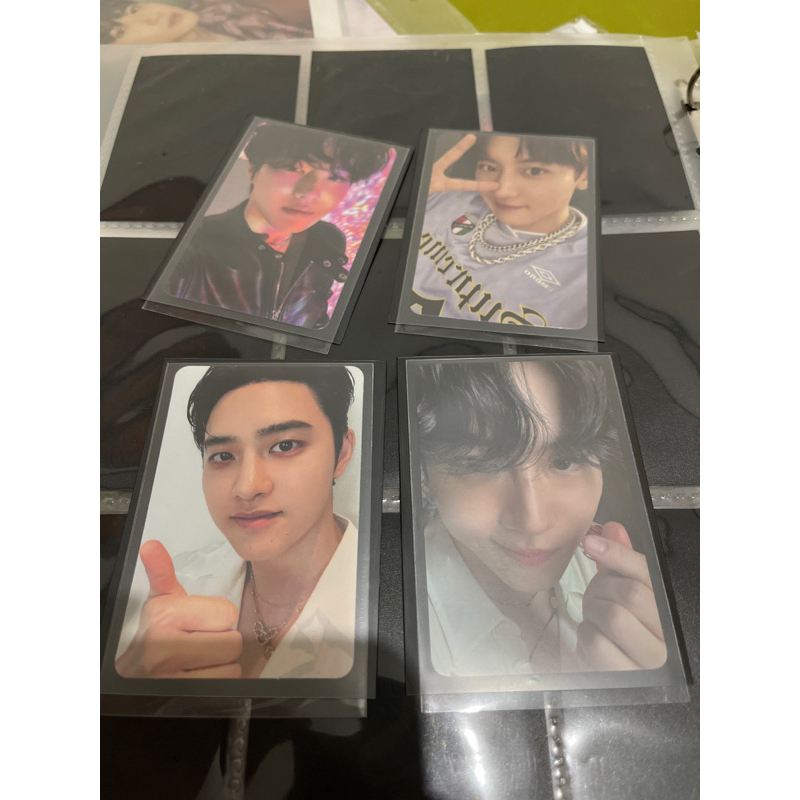 photocard chanyeol do kyungsoo suho exo exist
