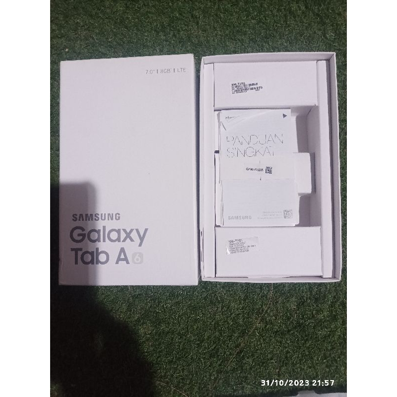 dus box bekas Samsung galaxy tab a7 2016