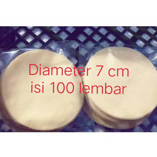 

➯✽✷ Kulit dimsum,100 lembar/pack 7 cm