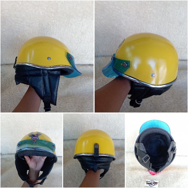 helm Chips Dmi vigano kiwi KJP ori lawas retro
