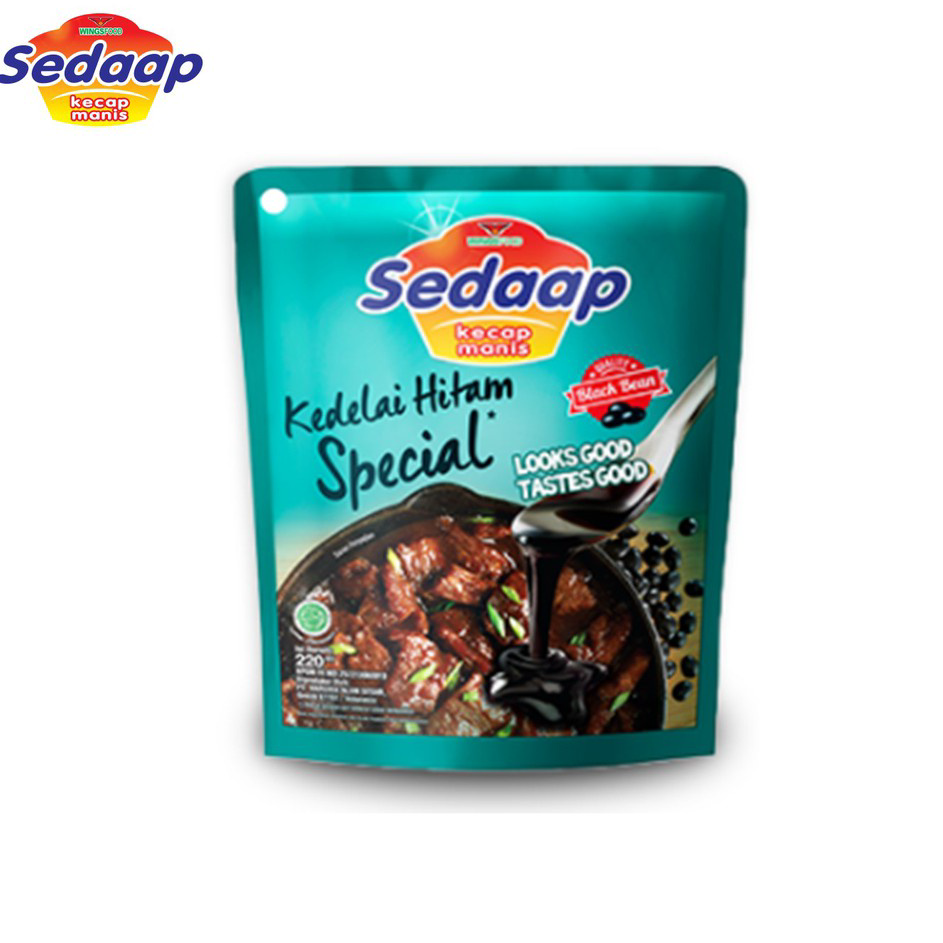 

Sale Sedaap Kecap Kedelai Hitam Spesial Refill Pouch 200 ml