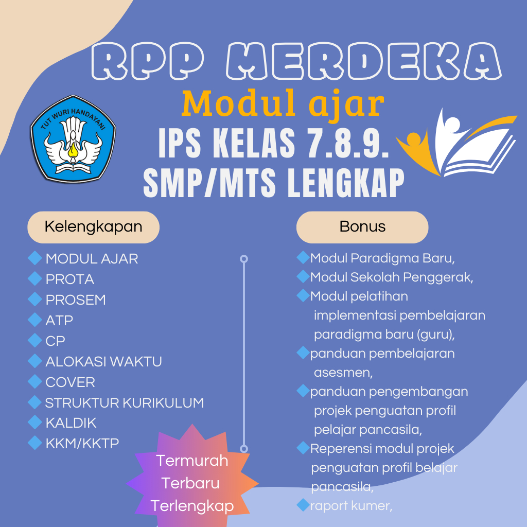 

MODUL AJAR IPS SMP/MTS KURIKULUM MERDEKA LENGKAP