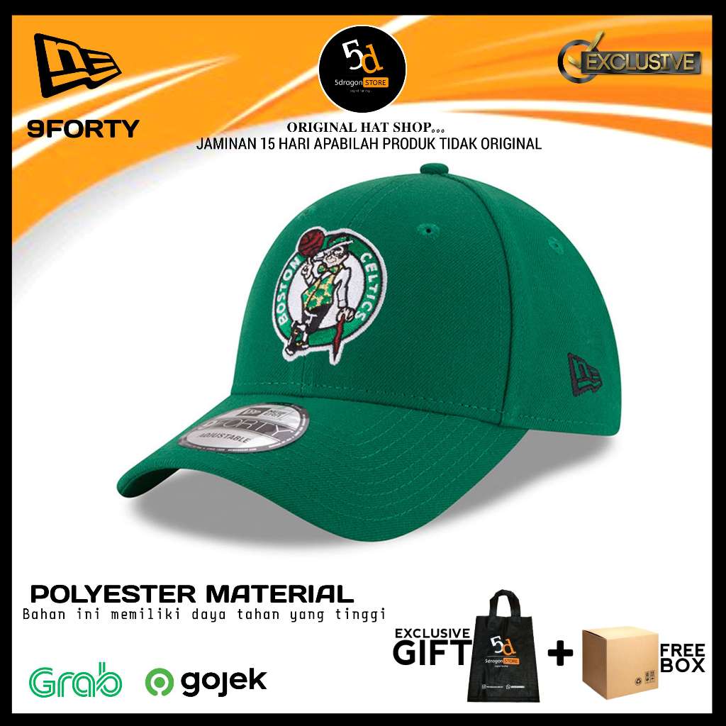 TOPI NEW ERA ORIGINAL 9FORTY BOSTON CELTIC THE LEAGUE