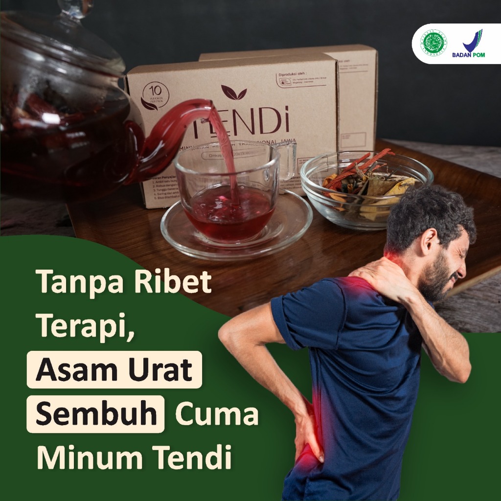 

TENDI Minuman Rempah Obat Asam Urat Nyeri Sendi Rematik Nyeri Otot Pegal Linu Paling Ampuh OriHerbal