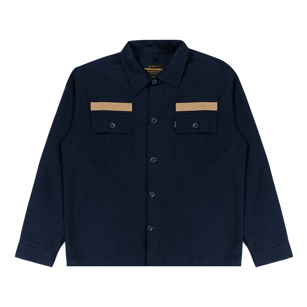 CONY NAVY TRUCKER JACKET - TRUCKER JACKET NAVY