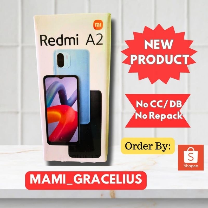 XIAOMI REDMI A2 3/64 NEW GARANSI RESMI