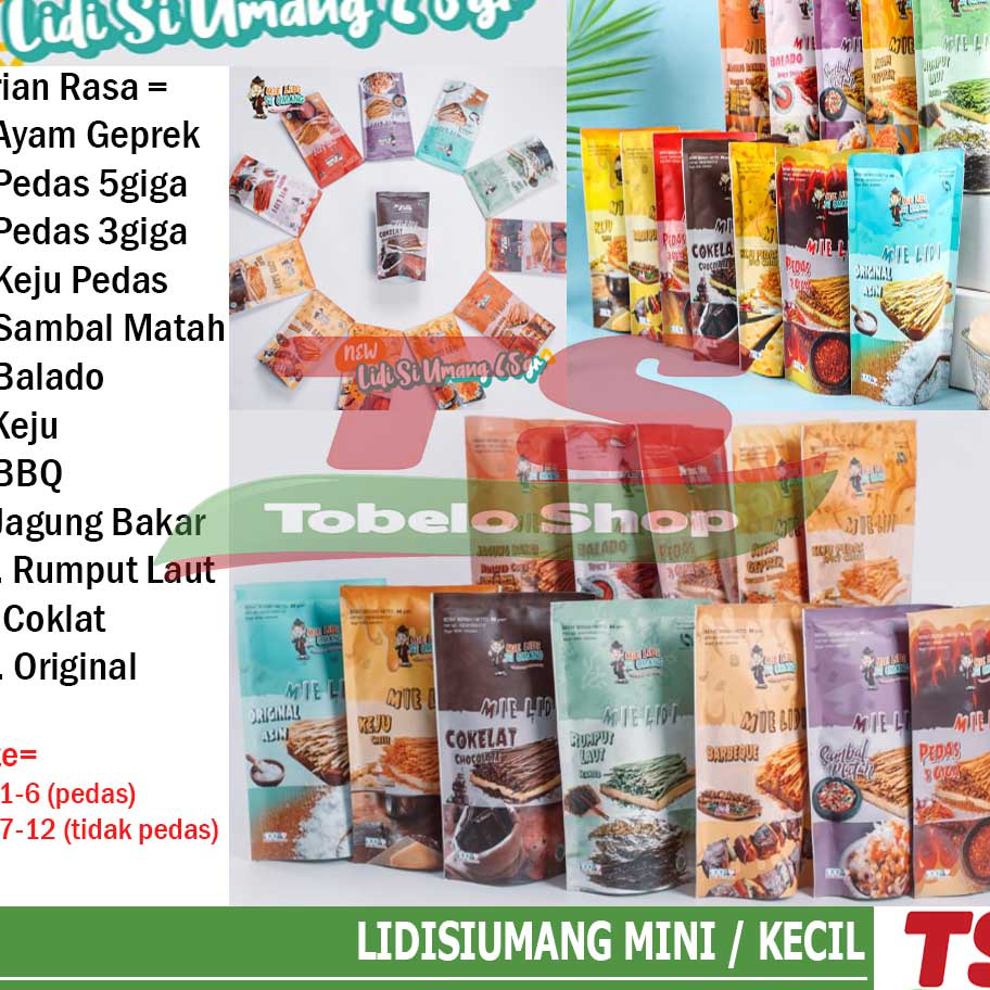 

➦✫✢ SI UMANG MIE LIDI 65 GRAM / MIE LIDI SI UMANG / LIDI MINI / LIDI KECIL SI UMANG / LIDI LIDIAN V