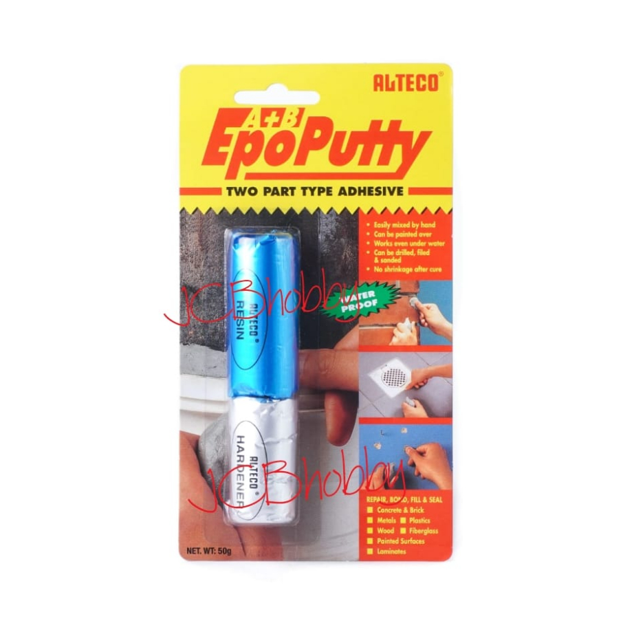 

FHQH0390 Free Ongkir Lem Epo Putty ALTECO PORTING 50 g