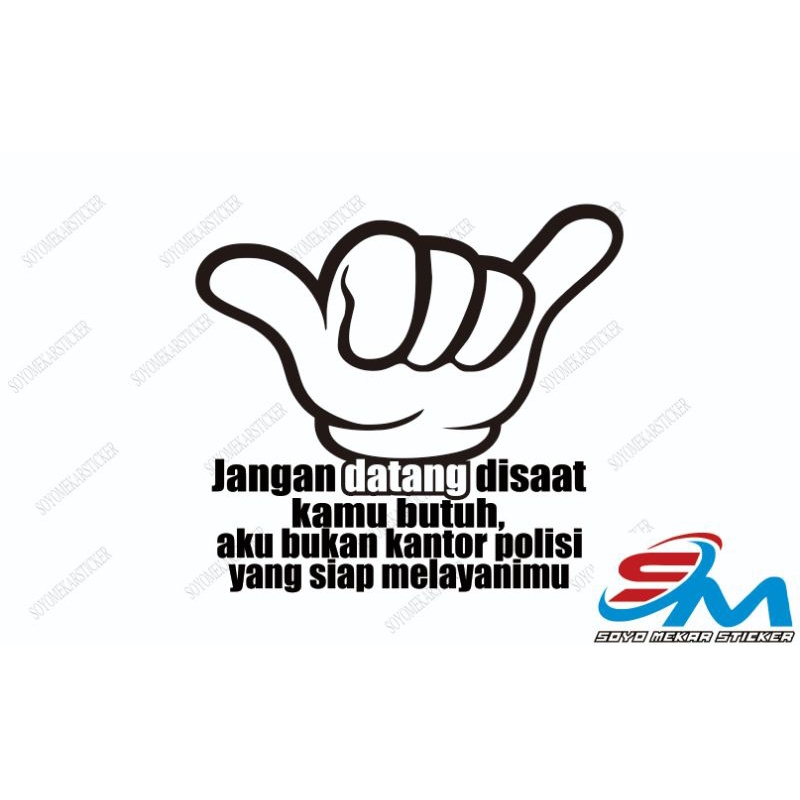 STIKER MOBIL STIKER CUTTING BUAT KACA SAMPING TRUK PICKUP L300