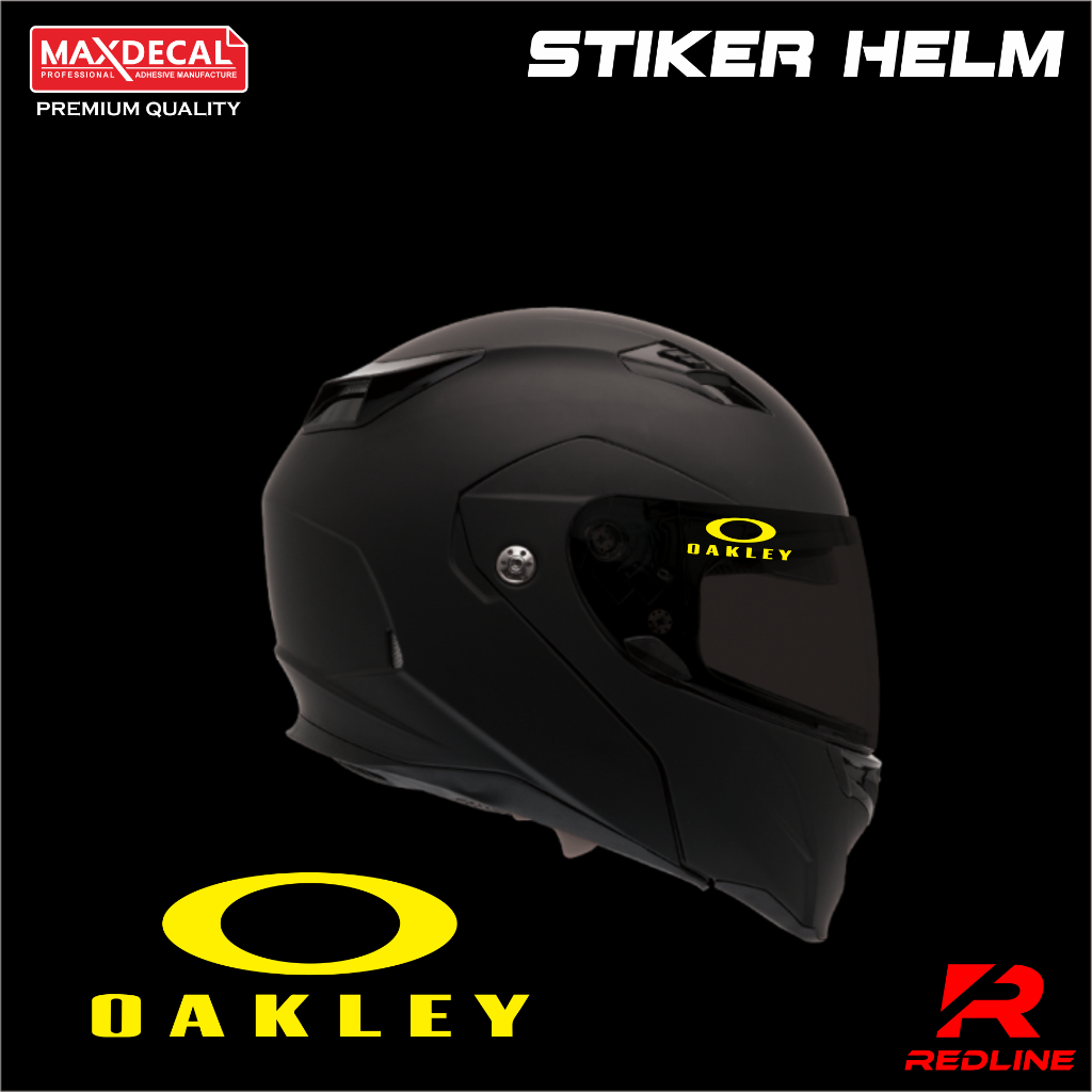 STIKER OAKLEY CUTTING BAHAN REFLEKTIF