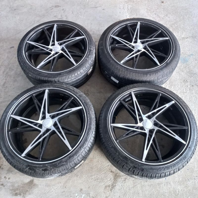 VELG MOBIL BEKAS | CARLSON R20X9 PCD 5X114'3 + BAN 2PCS 245/40 R20