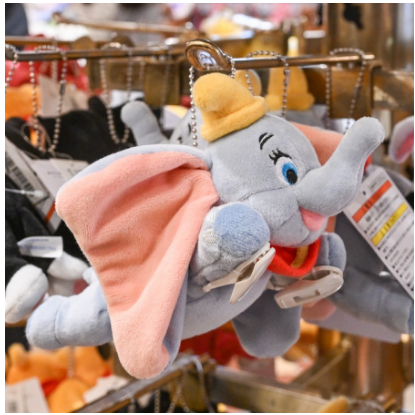Tokyo Disneyland Dumbo shoulder stuffed toy