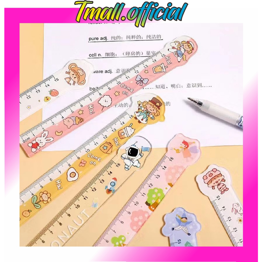 

❄ TMALL ❄ Penggaris Sekolah/Penggaris Bermotif 15cm S103